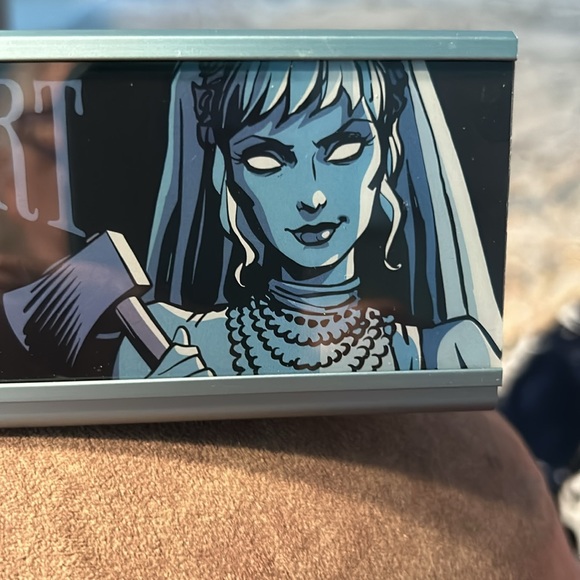 Disney’s desk nameplate I’m a heartbreaker from haunted mansion 9 x 2” - Picture 4 of 9